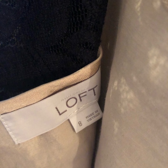 Loft black lace shift dress - Picture 5 of 6